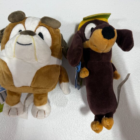 Bluey Friends-  Winton and Snickers Bundle Stuffed Toys - Picture 1 of 2
